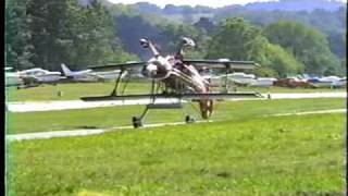 Craig Hoskings Upside Down Landing and Takeoff  Sussex NJ Airshow 1987 [upl. by Gurevich803]