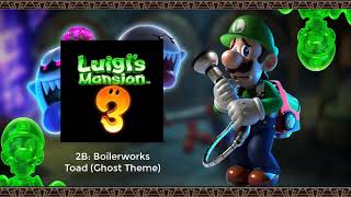 Luigis Mansion 3 Music  2B Boilerworks Toad Ghost Theme [upl. by Seuqramed]