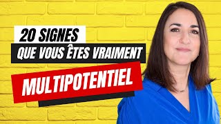 Les 20 signes révélateurs que vous êtes un véritable multipotentiel [upl. by Lebezej]