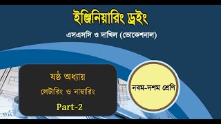 Vocational Class 9 Engineering Drawing Chapter 6 Part 2 [upl. by Ronen]