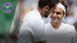 Roger Federer v Marin Cilic highlights  Wimbledon 2017 final [upl. by Bravar]