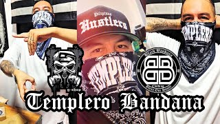 Temple Street Bandana  Gangster X Shop  Black Bandana Clothing [upl. by Hairej]