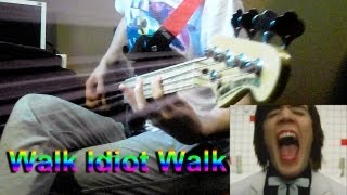 The Hives  Walk Idiot Walk  BASS COVER  With TABS [upl. by Kiel]