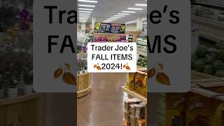 Fall items from Trader Joe’s 2024 traderjoes groceryhaul fallfood fall [upl. by Allez]