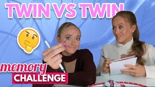 Twin VS Twin Memory Challenge  The Rybka Twins [upl. by Colbert]