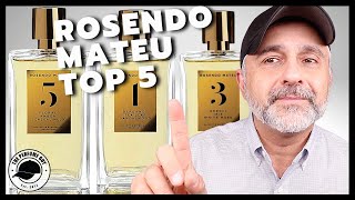 TOP 5 ROSENDO MATEU FRAGRANCES  Favorite Fragrances From Rosendo Mateu Ranked [upl. by Idham]