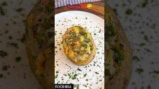 Stuffed Potato ❤️ Recipe shorts quickrecipe potatorecipe potatosnacks ytshorts viralshorts [upl. by Rainer889]