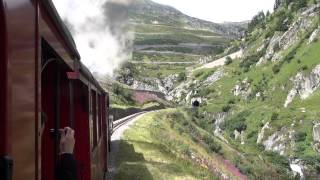 100 ans Brig  Gletsch  Vapeur en fête à Oberwald 1e partie [upl. by Michaele841]