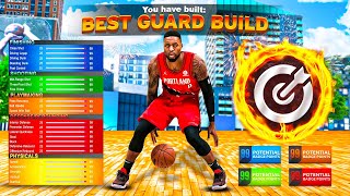 ABSOLUTE BEST Point Guard build on NBA 2K22 NEXT GEN BEST 59 PG BUILD [upl. by Sosthena]