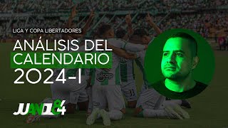 Análisis calendario Atlético Nacional en 2024I  Juandl84 [upl. by Mckenna57]