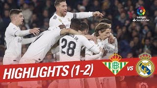 Highlights Real Betis vs Real Madrid 12 [upl. by Scevour]