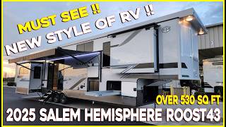 MUST SEE NEW Style of RV 2025 Salem Hemisphere Roost43 Destination Fifth Wheel  Couchs RV Nation [upl. by Keeler]