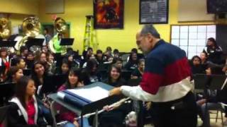 Weslaco East band clinic with David Isadore part III [upl. by Schellens24]