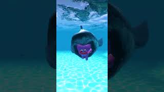 chase between the zookeeper and the huggywuggy underwater zoonomaly 주노말리 bomb game zookeeper [upl. by Ynatsyd982]