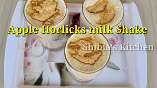 💢So simpleApple Banana Milk Shake with Horlicks flavour ആപ്പിൾ ബനാന മിൽക് ഷെയ്ക് [upl. by Amsirac596]