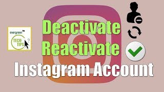 How To Deactivate and Reactivate Your Instagram Account  instagramcom [upl. by Eiser]