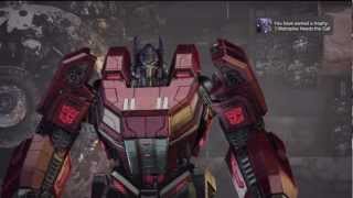 Metroplex Heeds the Call HD Transformers Fall of Cybertron [upl. by Kayle]