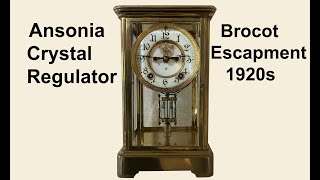 Ansonia Crystal Regulator Clock for Steve from Georgia 77 [upl. by Yehudit]