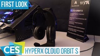 HyperX Cloud Orbit S GamingHeadset with HeadTracking at CES2019 [upl. by Ditter]