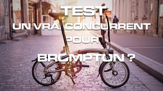 Test du Decathlon Btwin Fold Light 1s le vélo pliant qui veut détrôner Brompton [upl. by Barabbas]