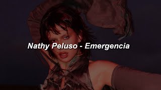 Nathy Peluso  Emergencia 💔 LETRA [upl. by Narhet]