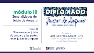 Martes 8 de marzo de 2022 Diplomado quotJuicio de Amparoquot edición 2022 Módulo III [upl. by Prud]