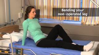 How to get out of bed after hip replacement surgery [upl. by Goran478]