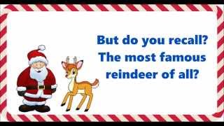 Rudolph The Red Nosed Reindeer Lyrics [upl. by Cherye]