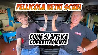 Consigli su quale pellicola vetri auto scegliere  come si applica la pellicola oscurante per vetri [upl. by Zizaludba80]