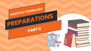 Preparation of Formulary [upl. by Waterman421]