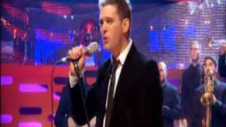 MICHAEL BUBLE HAVENT MET YOU YET GRAHAM NORTON 26 10 09 [upl. by Ponzo]