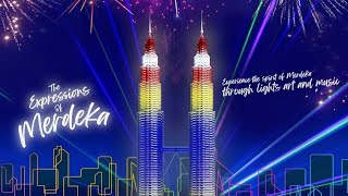 30 August 2023💕 The Experessions of Merdeka at KLCC THE PLACE🇲🇾 [upl. by Muirhead]