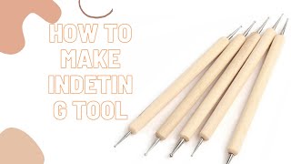 How to make simply indenting tool at home [upl. by Eeclehc130]