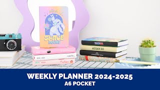 WEEKLY PLANNER 20242025 A6 POCKET  Grupo Erik [upl. by Aristotle]