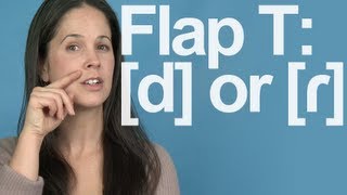 Flap T Really a D Sound American English Pronunciation [upl. by Aenea]