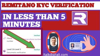 How to verify Remitano account in less than 5 minutes Remitano KYC verification tutorial [upl. by Huggins285]