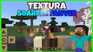 TEXTURA SOARTEX FANVER PARA MINECRAFT PE 120 [upl. by Ahtibbat]