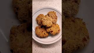 Chicken Patties in Air fryer  Chicken Cutlet  Healthy snack shorts easy tasty homemade food [upl. by Cora935]