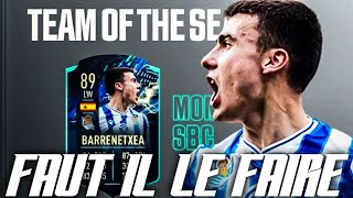 FIFA 21  SBC ANDER BARRENETXEA TOTS MOMENTS  FAUT IL LE FAIRE [upl. by Strenta]