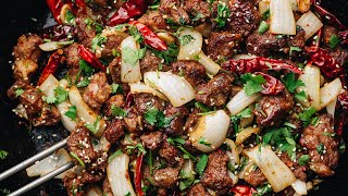 RealDeal Xinjiang Cumin Lamb 孜然羊肉 Recipe [upl. by Conte486]