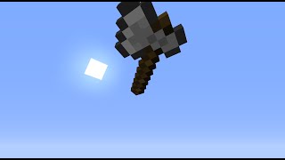 Hammer of Thor Mjölnir in Vanilla Minecraft [upl. by Daile]