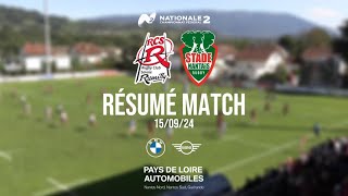 Résumé RCS Rumilly vs Stade Nantais Nationale 2 150924 [upl. by Nahk]