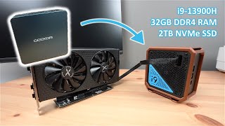 The New Geekom IT13 Mini PC is Awesome with an External GPU [upl. by Enairb72]