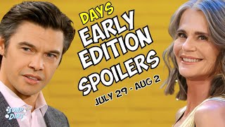 Days of our Lives Early Spoilers July 29Aug 2 Xander vs Mom amp an Abby Update dool daysofourlives [upl. by Ggerc]