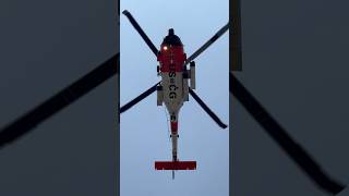 MH60 Jayhawk helicopter flyover at the grandhaven uscg festival [upl. by Yrallam98]