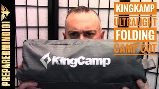 KingCamp Ultralight Folding Camp Cot Full Review  Preparedmind101 [upl. by Niarbo]