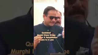 Mayor Karachi Murtaza Wahab Talk About Quaidabad Murghi Khana Bridge Expansion amp Rehabilitation [upl. by Audly]