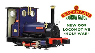 Bachmann Narrow Gauge OO9 Scale Quarry Hunslet ‘Holy War’ Announcement [upl. by Linet]