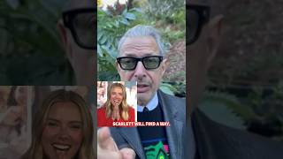 See Scarlett Johansson surprised by Jeff Goldblum [upl. by Gerge164]