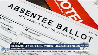 Thousands of absentee ballots still not delivered in Mahoning County [upl. by Noemis75]